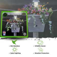 Plastic Bird Nesting Solar Box