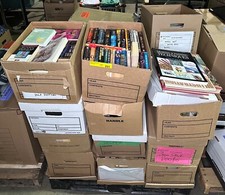 Pallet of BOOKS for EXPORTERS  -  FROM THE CHARITIES - BEST DEAL ONLINE