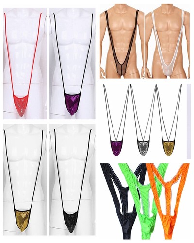 Fishnet mankini thong - thong, bodysuit