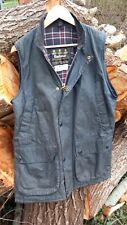 Barbour Westmorland Wax Gilet Men’s MEDIUM Olive ..Hunting Country Wear A225