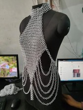 Aluminum Chainmail Halter