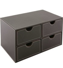 OSCO Brown Faux Leather