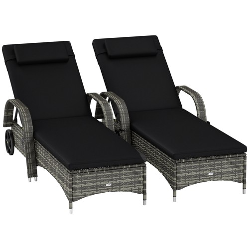 Outdoor black rattan - outdoor,