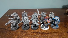 Warhammer 40k Chaos Space Marines 10 Legionaries. Customised