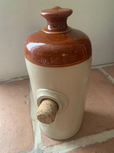 Vintage glazed ceramic hot - vintage,
