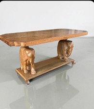 Antique / vintage teak hand