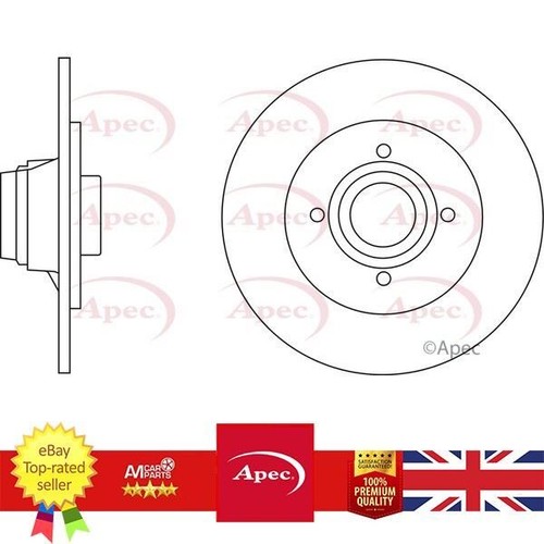Brake disc for renault - for,