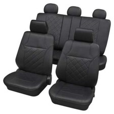 Black Leatherette Luxury Car