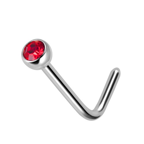 Shape nose stud 2mm press - shape,