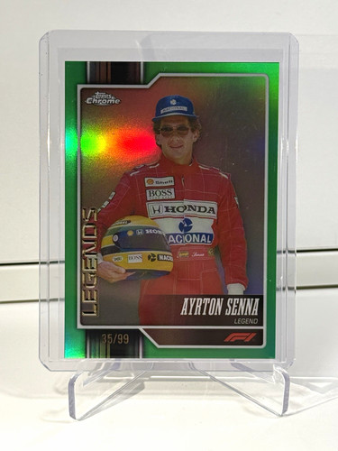 Ayrton senna 2026 topps - ayrton, chrome
