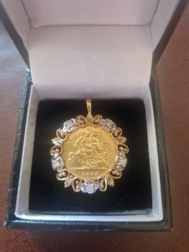 9ct yellow gold diamond mount - 9ct,