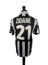 Juventus 1999 2000 Kappa Vintage Football Shirt Zidane Home Mens Large Medium...