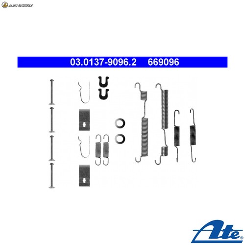 Accessory kit brake shoes - kit,