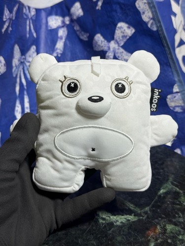 Inkoos white bear plush - white,