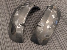 2 x Gloss Carbon Fibre