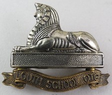Military Bi-Metal  Badge Louth School Officer Training Corps OTC