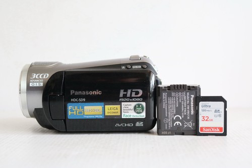 Panasonic hdc sd9 full - hdc-sd9, 3ccd