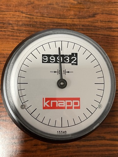 Knapp counter for - lathe, *