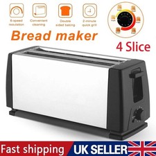 4 Slice Toaster Extra Wide