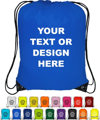 Personalised drawstring bag - drawstring,