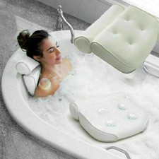 Cushion Back Shoulder Support Bathtub Bath Pillow for Hot Tub Jacuzzi Home Spa