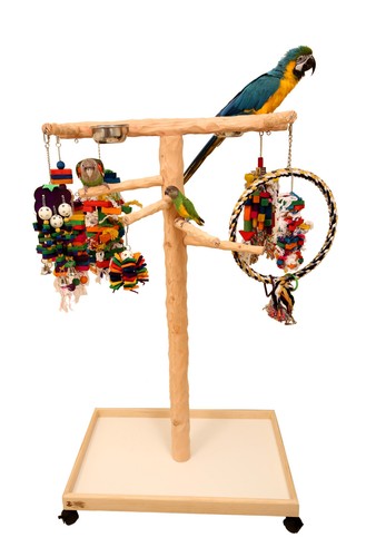 Deluxe large perch parrot - large, nu