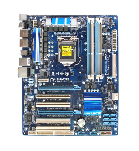 Gigabyte p55 ud3r - gigabyte, ga-p55-ud3r