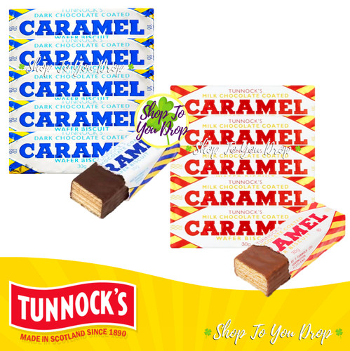 Tunnocks caramel wafers 5 - caramel,