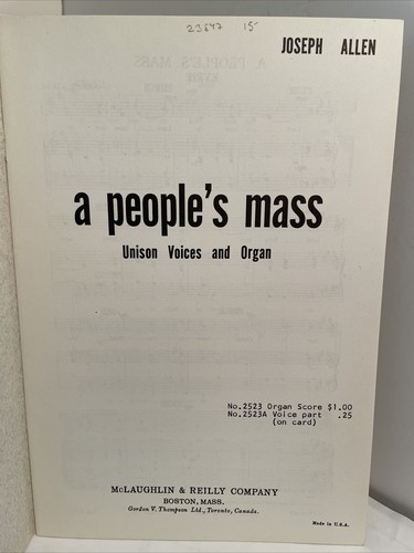Joseph allen people - a, mass