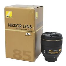 Nikon 85mm 1.4 G AF-S NIKKOR Camera Lens