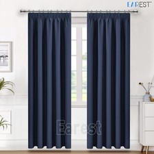 2PCS Blackout Curtains Pencil