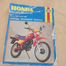 Honda MT5 MB5 MT50 MB50 (80-86) Haynes Repair Manual MB MT MBX MTX 50 