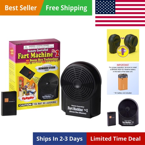 Remote controlled fart - remote, machine