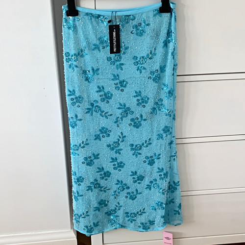 Prettylittlething blue floral - prettylittlething,