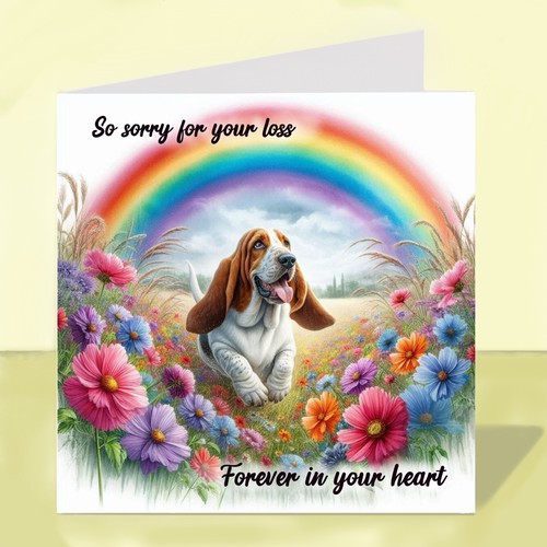 Basset hound dog bereavement - hound,