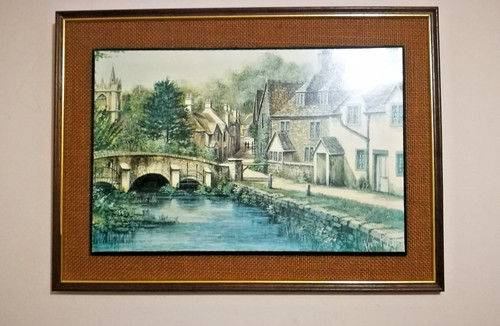 Kevin platt medium - platt, framed