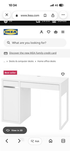 New ikea micke - new, 105x50cm