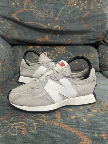 New balance 327 grey white - grey,