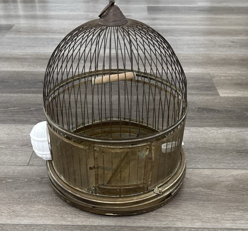Antique leon all brass bird - antique-, leon-