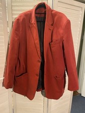 Oxford Shirt Company Burgandy Cotton Blazer 