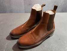 Santoni Mens Leather Chelsea