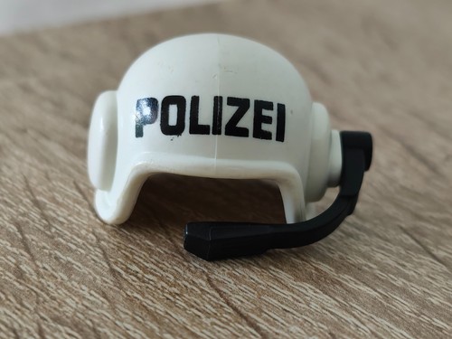 Playmobil vintage white helmet - vintage,