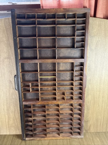 Vintage wooden printers type - vintage,