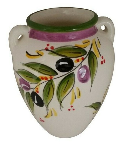 Spanish ceramic hanging urn - ceramic,