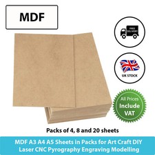 Mdf sheet packs a4 a5 - mdf,