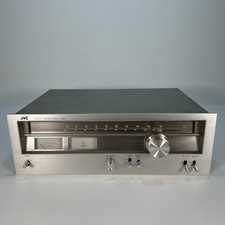 Vintage JVC JT-V77 FM/AM Stereo Tuner Radio Silver For Hifi Stack System