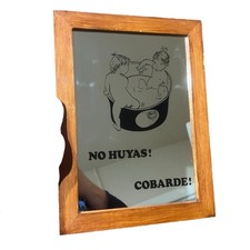 Vintage Mirror Unusual Bathing