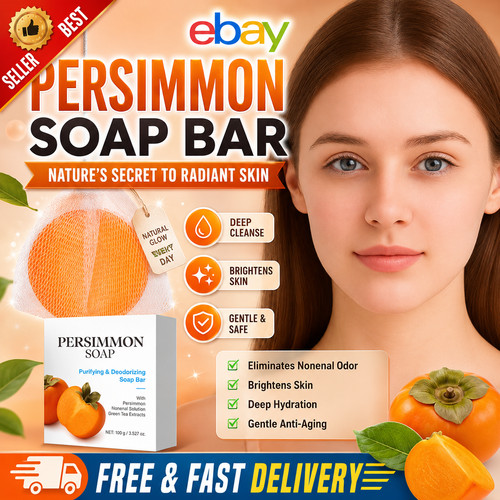 Persimmon soap bar - persimmon, for