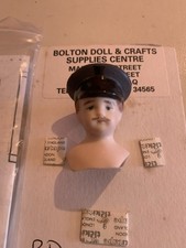 Small Porcelain Bisque Dolls Head Bost