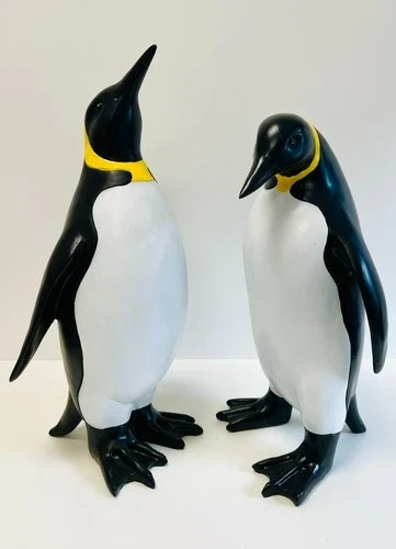 Emperor penguin garden statues - garden,